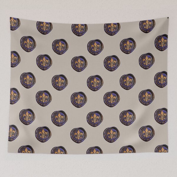 Item preview, Wax Seal - Fleur de lis, purple/gold designed and sold by Elinda96.