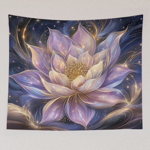 Item preview, Cosmic Serenity: Radiant Lotus Blossom designed and sold by Cris888.