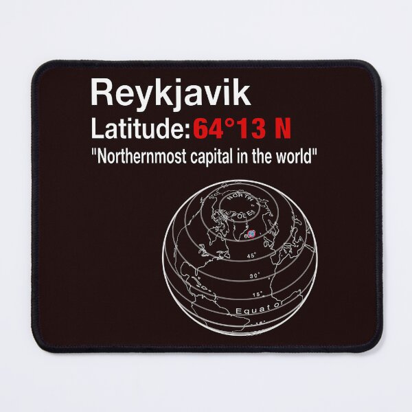 Item preview, Reykjavik - Northern most capital in the world designed and sold by Tee-tude.