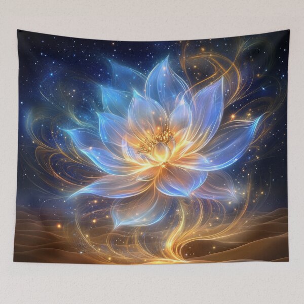Item preview, Radiant Celestial Mandala Lotus designed and sold by Cris888.