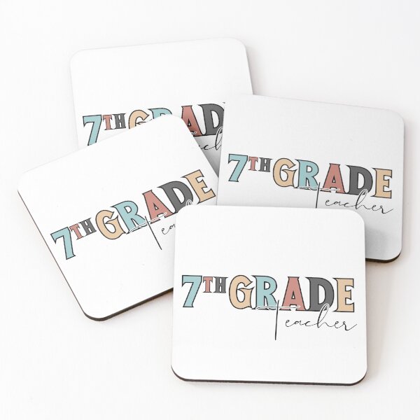 Item preview, Seventh Grade Teacher Design  designed and sold by Tuff-stuff-tees.