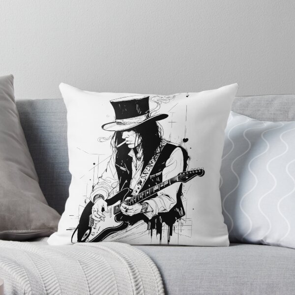 Item preview, "Abstract Ink Art of Slash: Electric Guitar Legend" designed and sold by ShadeScapeArt.
