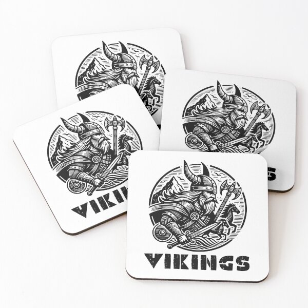 Item preview, Epic Viking Warrior Illustration - Norse Mythology Art designed and sold by Psycho-Crazy.