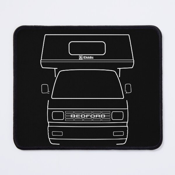Item preview, Bedford Rascal Elddis classic British campervan white line designed and sold by soitwouldseem.