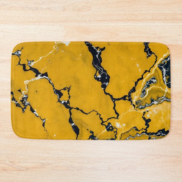 Item preview, Yellow and black marble designed and sold by RishabhArts1.