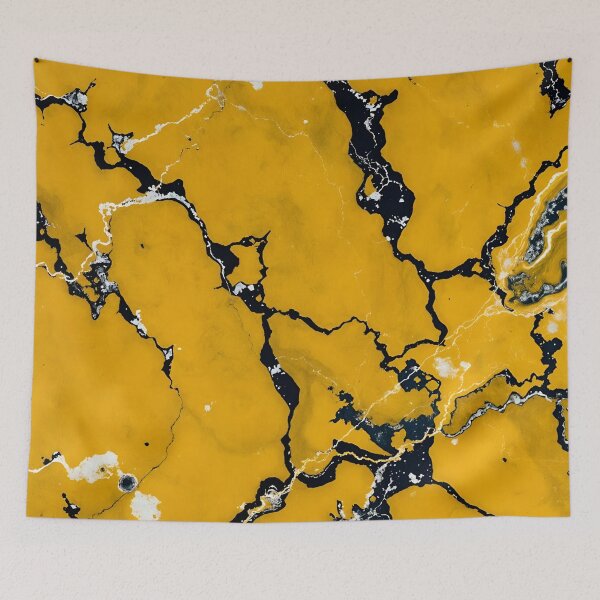 Item preview, Yellow and black marble designed and sold by RishabhArts1.