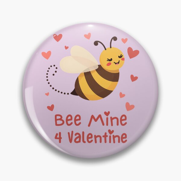 Artikelvorschau, Kawaii Bee Mine 4 Valentinstag entworfen und verkauft von MALIKABO.