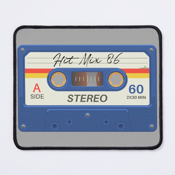 Item preview, Mix Tape Audio Cassette Sticker T-Shirt 02 designed and sold by OuterShellUK.