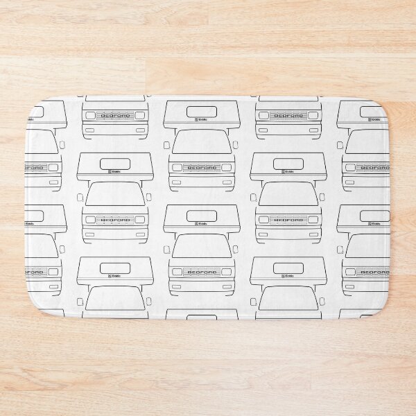 Item preview, Bedford Rascal Elddis classic British campervan black line designed and sold by soitwouldseem.