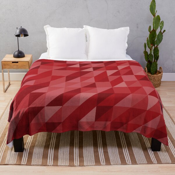 Artikelvorschau, Roter Dreieck-Grafikhintergrund mit kräftigen Farbverläufen und modernem geometrischem Design entworfen und verkauft von ploen kongsuwan.