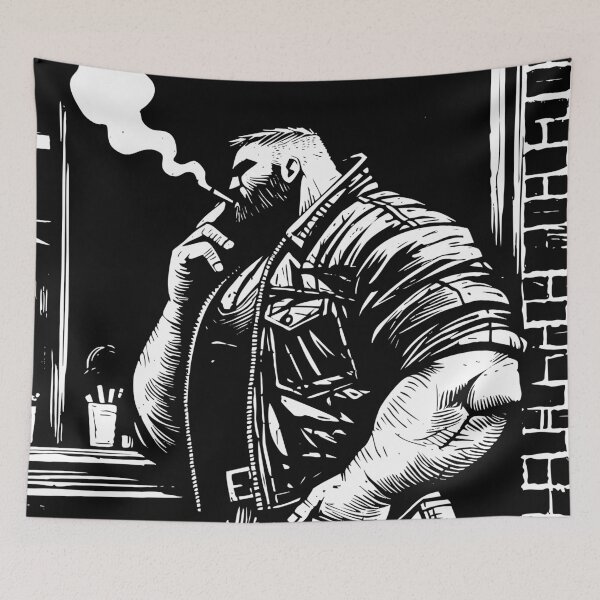 Item preview, Smoking Man designed and sold by storiestobear.