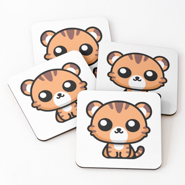 Item preview, Cute Kawaii Tiger designed and sold by PMCreative.