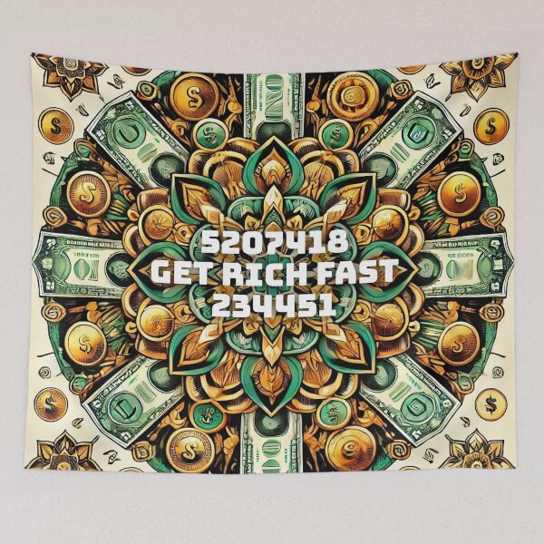 Item preview, GET RICH FAST designed and sold by Anamcaradivine.