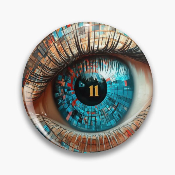 Item preview, Angel No 11. Synchronicity Eye design. designed and sold by Shoot-The-Moon.