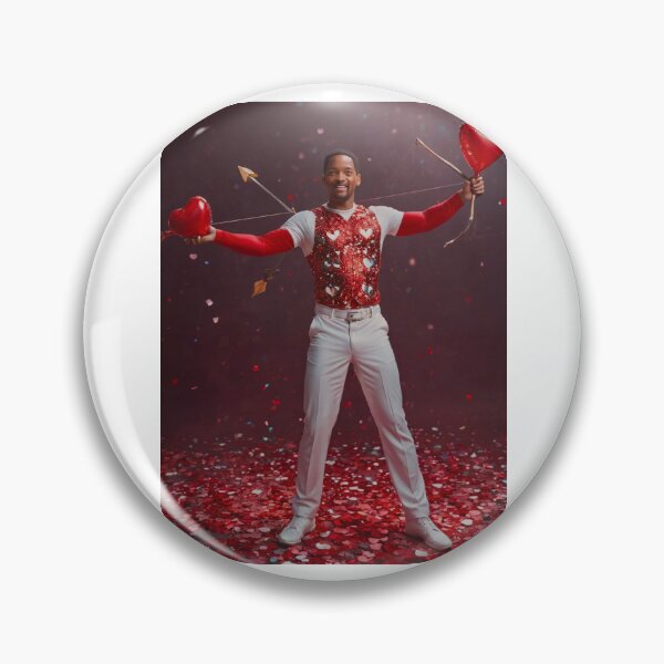 Item preview, Cupid Will Smith Happy Valentine's Day funny prank  designed and sold by CheeseBlueprint.