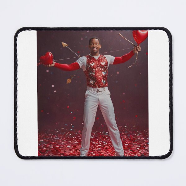 Item preview, Cupid Will Smith Happy Valentine's Day funny prank designed and sold by CheeseBlueprint.