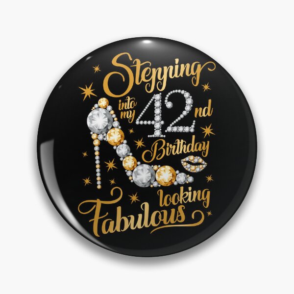 Item preview, 42nd Birthday, women’s, lady’s   designed and sold by iclipart.