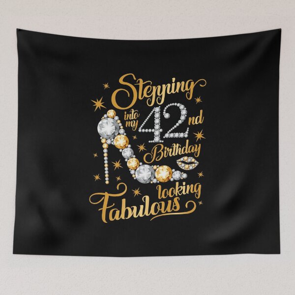 Item preview, 42nd Birthday, women’s, lady’s   designed and sold by iclipart.