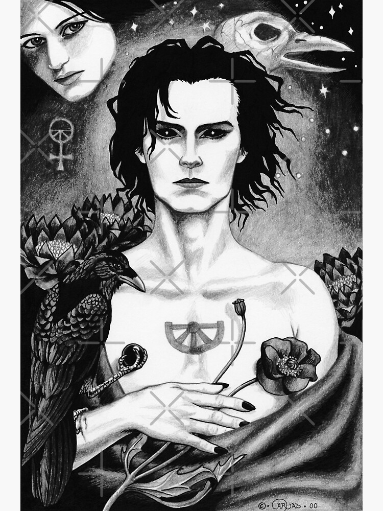 Thumbnail 3 of 3, Sticker, Boron, the Eternal, Lord of Dreams and Death designed and sold by CaryadArtwork.