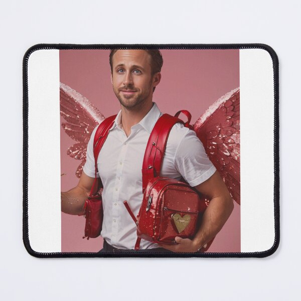 Item preview, Cupid Ryan Gosling Happy Valentine's Day funny prank designed and sold by CheeseBlueprint.