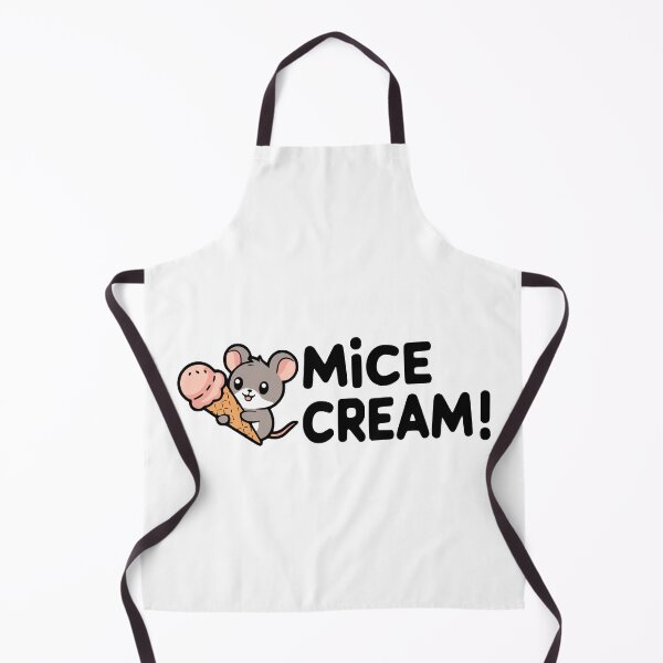 Item preview, Mice Cream! Cute Ice Cream Mouse Pun designed and sold by PMCreative.