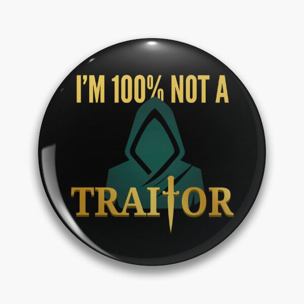 Item preview, 100% Not A Traitor designed and sold by Caring Hearts.