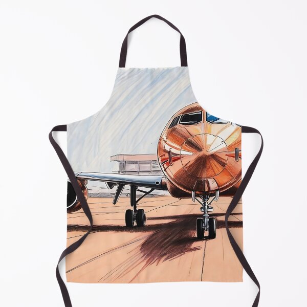 Item preview, Sketch-Style Airplane Illustration - Parked at the Airport designed and sold by EMairplanes.
