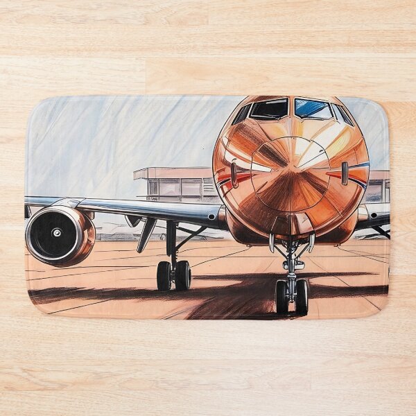 Item preview, Sketch-Style Airplane Illustration - Parked at the Airport designed and sold by EMairplanes.