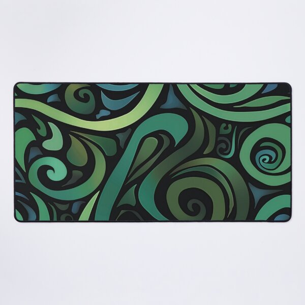 Item preview, New Zealand Paua Māori Pattern Koru Design 342 designed and sold by GrinGalore.