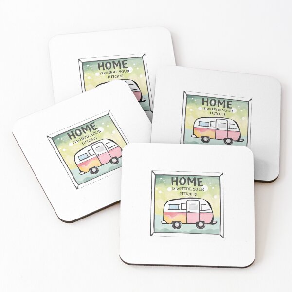 Item preview, Happy Glamper Vintage Camper Series  designed and sold by MyPositiveSpace.