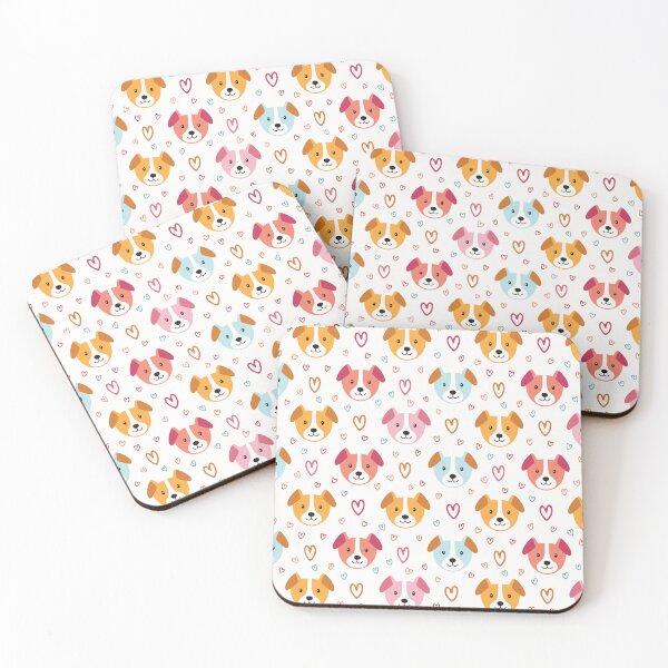 Item preview, Cool n' Sweet dog pattern designed and sold by Fat Fish Canvas.