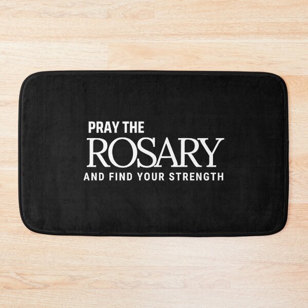 Item preview, Pray the Rosary and Find Your Strength designed and sold by ComeToKnowMary.