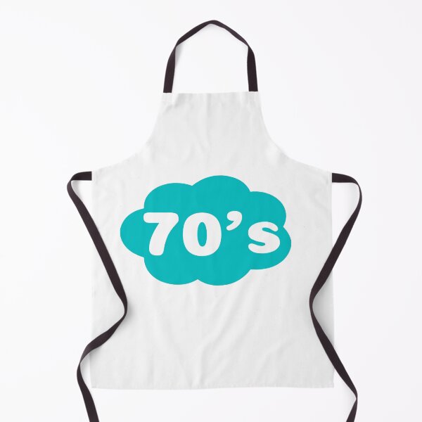 Item preview, Groovy 70's Blue Typography White Classic T-Shirt designed and sold by Nara8.