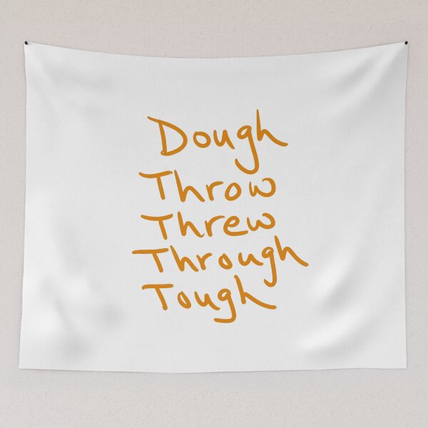 Item preview, Dough, Throw, Threw, Through, Tough designed and sold by abeink.