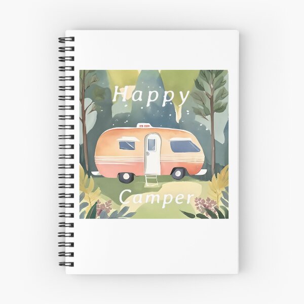 Item preview, Happy Glamper Vintage Camper Series  designed and sold by MyPositiveSpace.