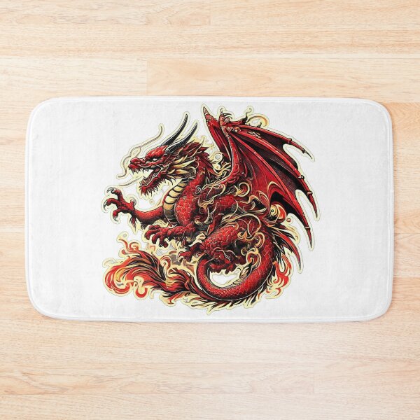 Item preview, Fiery Crimson Dragon in Full Fury designed and sold by PloynaphatArt.