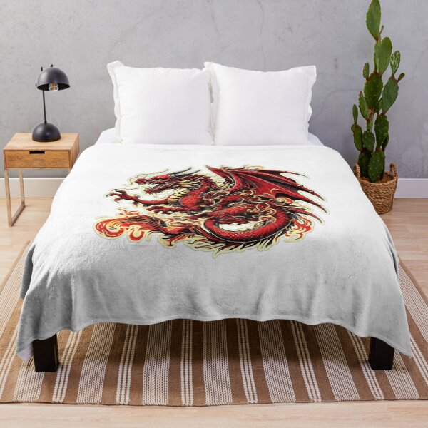 Item preview, Fiery Crimson Dragon in Full Fury designed and sold by PloynaphatArt.
