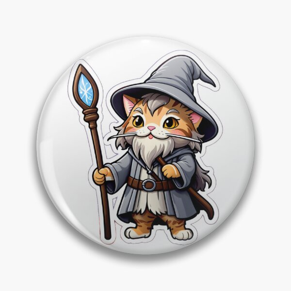 Aperçu de l'œuvre Chat sorcier – Chaton sorcier magique créée et vendue par FluidForms.