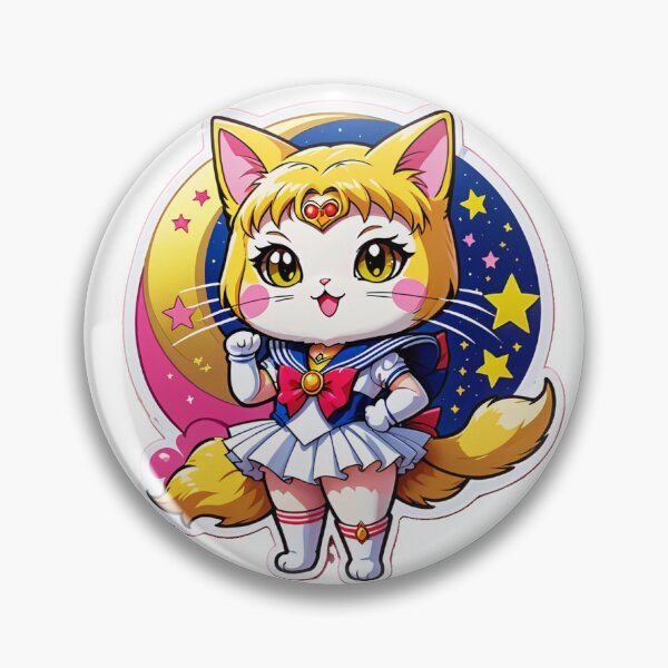 Item preview, Gato Sailor Moon - Gatita chica mágica designed and sold by FluidForms.