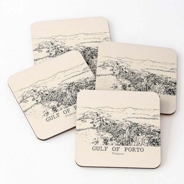 Item preview, Gulf of Porto - France designed and sold by Lakeric Cityscapes.