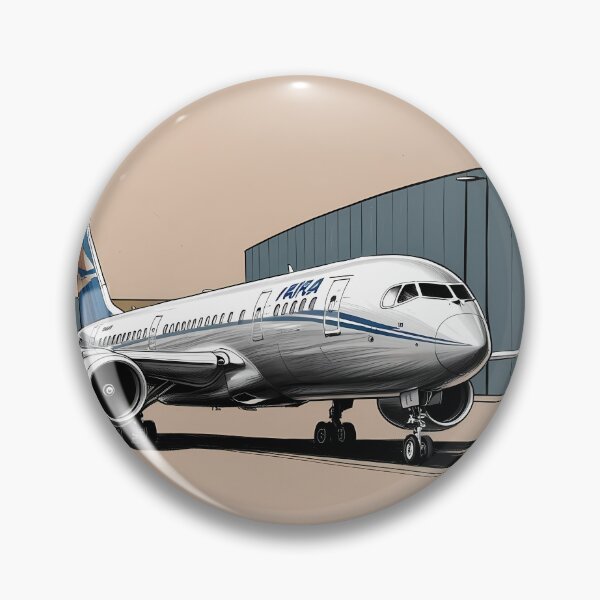 Item preview, Airliner Illustration - Modern Aviation Art designed and sold by EMairplanes.