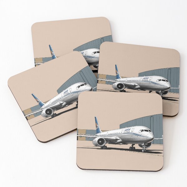 Item preview, Airliner Illustration - Modern Aviation Art designed and sold by EMaviation_.