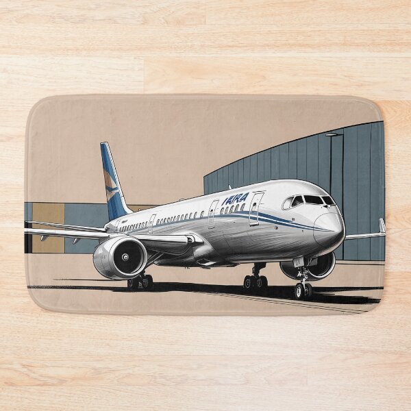 Item preview, Airliner Illustration - Modern Aviation Art designed and sold by EMairplanes.