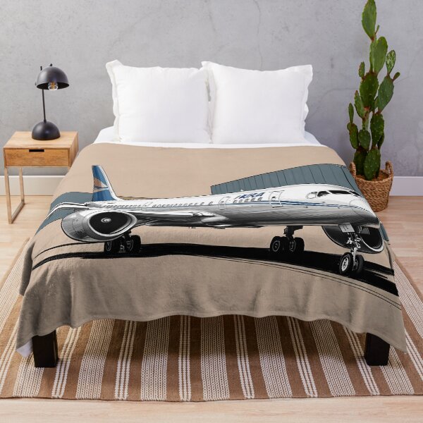 Item preview, Airliner Illustration - Modern Aviation Art designed and sold by EMairplanes.