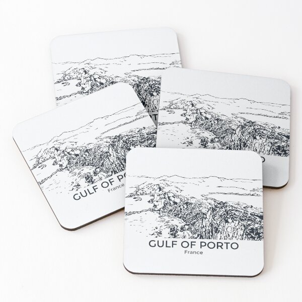 Item preview, Gulf of Porto - France designed and sold by Lakeric Cityscapes.