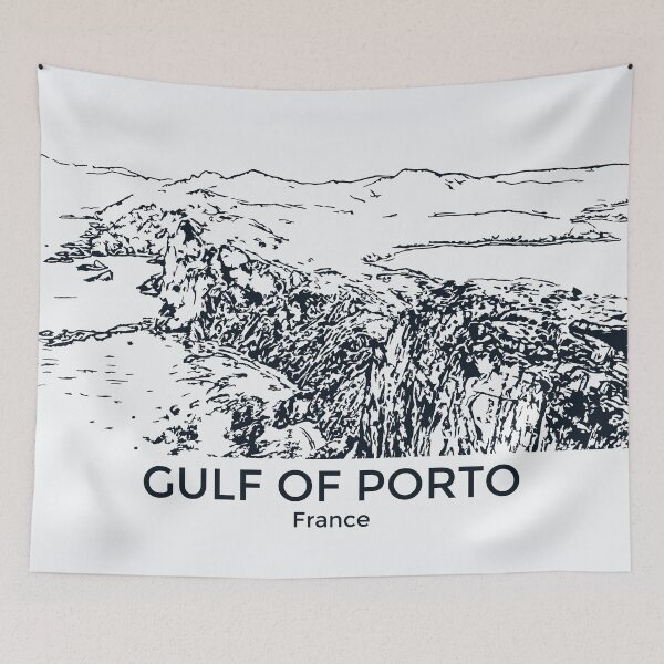 Item preview, Gulf of Porto - France designed and sold by Lakeric.