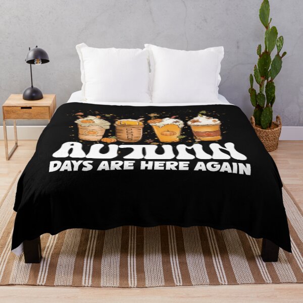 Item preview, Autumn Days Are Here Again Funny Autumn Fall Thanksgiving designed and sold by Dressed For  Duty.