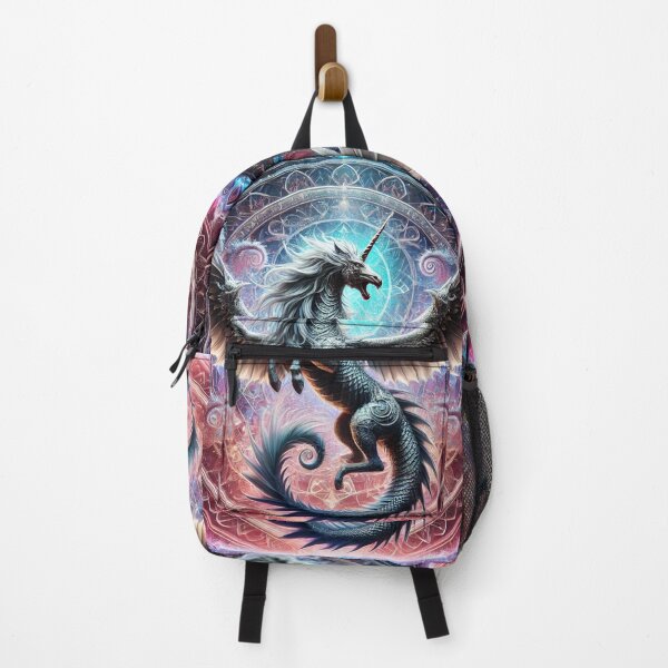 Item preview, Celestial Unicorn Dragon Hybrid Cosmic Glow designed and sold by Fantasy Horseys.