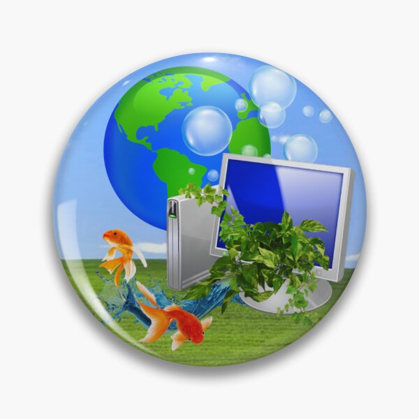 Item preview, Frutiger aero plants and fish designed and sold by fish-city.