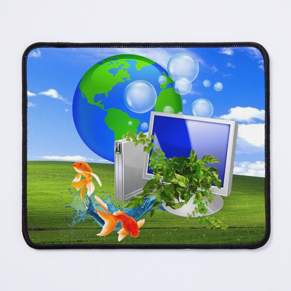 Item preview, Frutiger aero plants and fish designed and sold by fish-city.